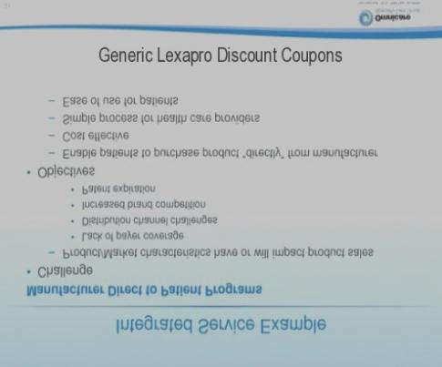 Generic price of lexapro